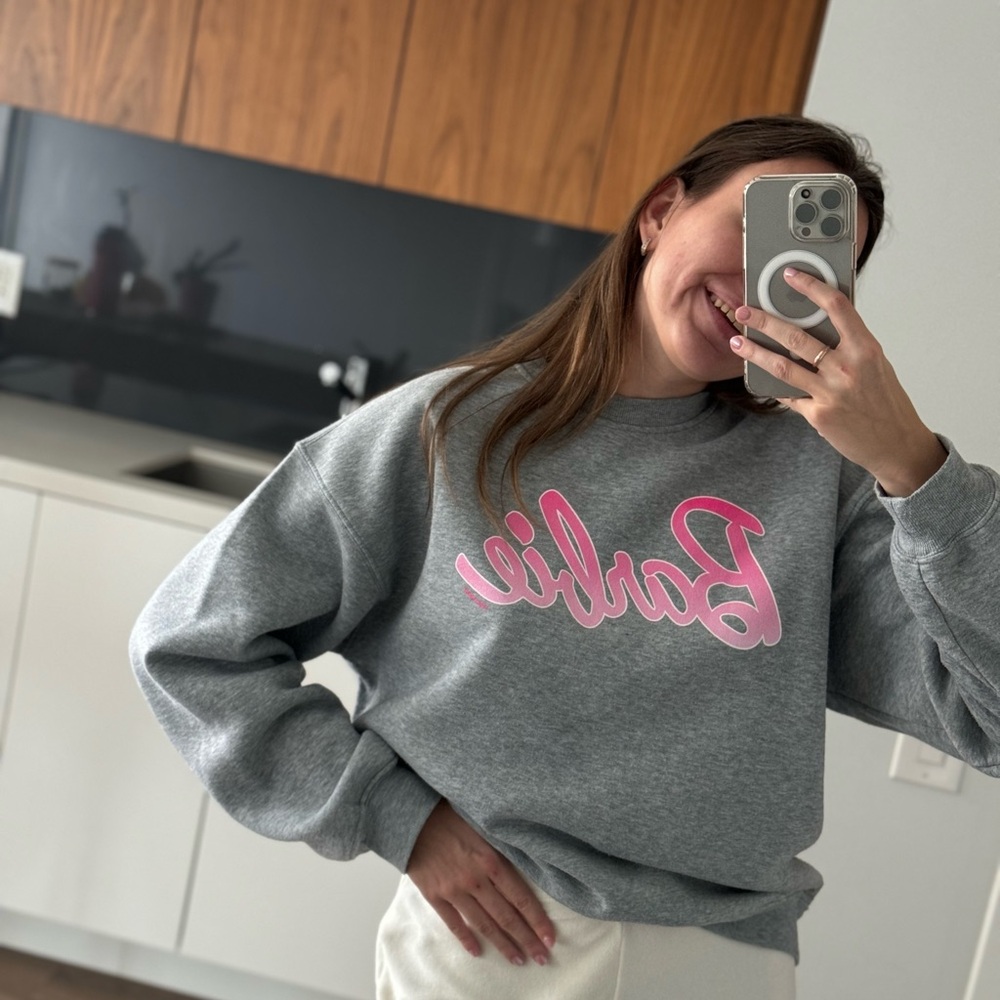 Barbie hoodie with fleece